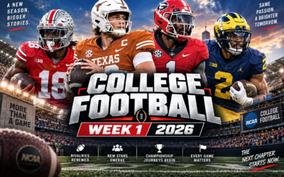 college football Week 1 2026