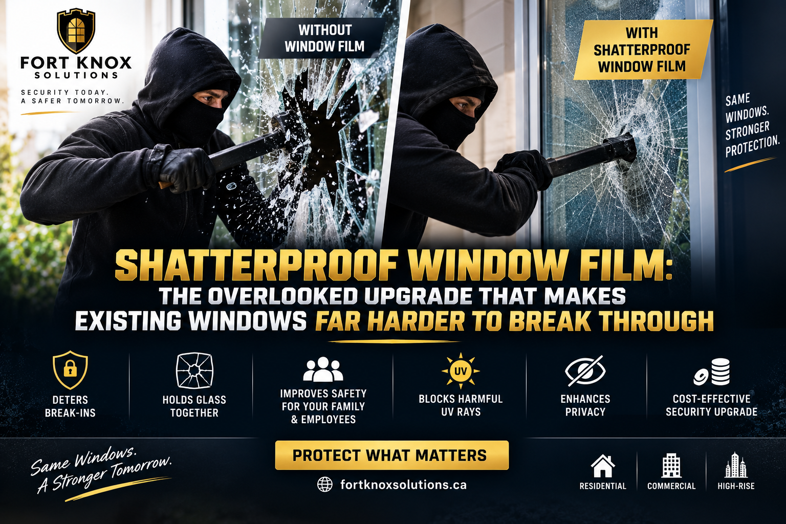 Shatterproof Window Film: The Overlooked Upgrade That Makes Existing Windows Far Harder to Break Through