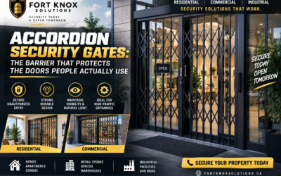 Accordion security gates