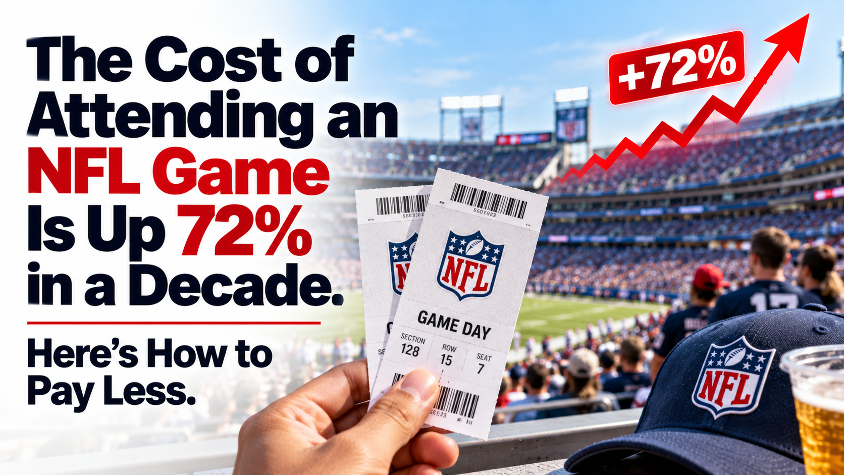 cost of attending an NFL game
